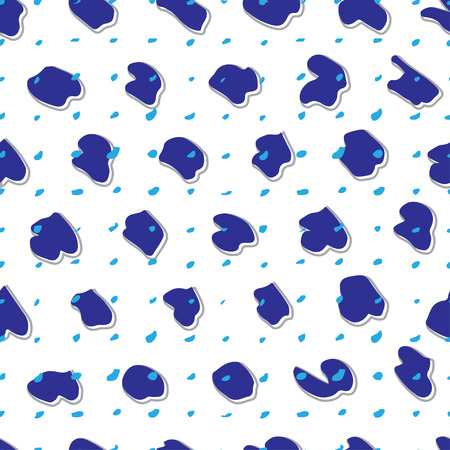 Hand drawn ink abstract texture seamless background. Good idea for creative idea for banners, posters, invitations, cards. Vector illustrationのイラスト素材