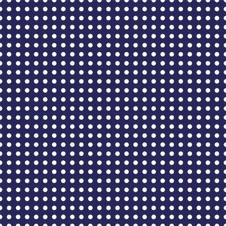 Festive seamless background in national colors USA red white blue. Polka dot Great idea for decorating holiday on July 4th, Independence memory Days, barbecue party Vector illustrationのイラスト素材
