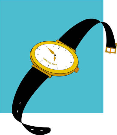 a watchのイラスト素材