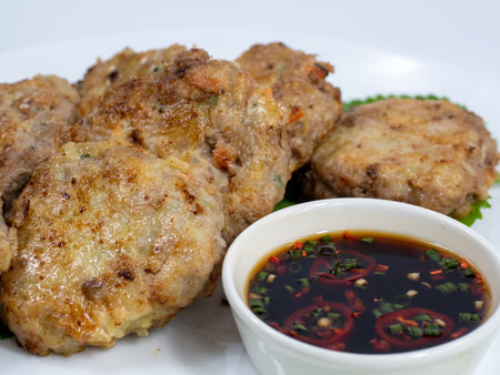 Korean food: Donjeonya(Donggeurangttaeng). A mixture of ground beef or pork and minced vegetables...