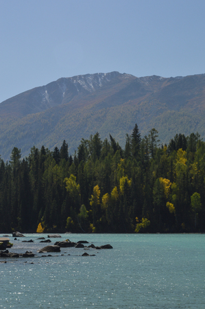 Kanas Lakeの写真素材