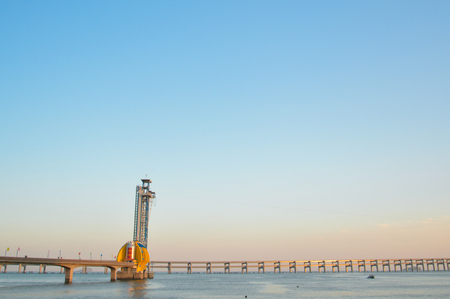 bridge at seaのeditorial素材