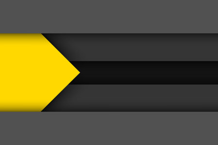 Black yellow corporate tech art. Vector material backgroundのイラスト素材