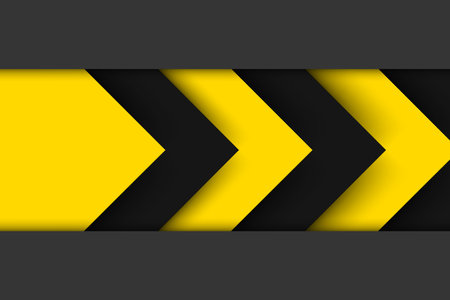 Black yellow corporate tech art. Vector material backgroundのイラスト素材