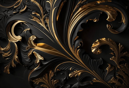 Abstract fractal. Fractal art background for creative designの素材