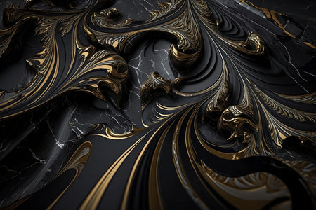 Abstract fractal. Fractal art background for creative designの素材