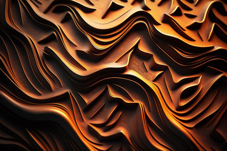 abstract background with some smooth lines in it (3d render)の素材