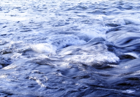 troubled water - long exposureの写真素材