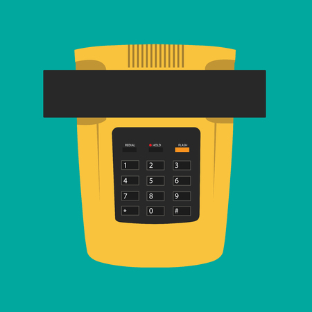 Vintage telephoneのイラスト素材