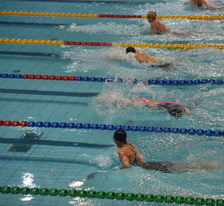 2017 Weinan National Swimming Championshipsのeditorial素材