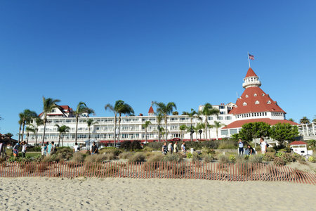 Coronado Hotel San Diegoのeditorial素材