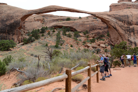 Arches National Parkのeditorial素材