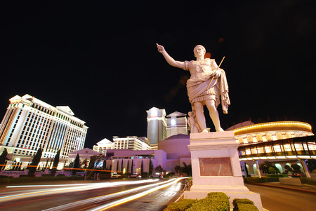 Las Vegas streetscapeのeditorial素材