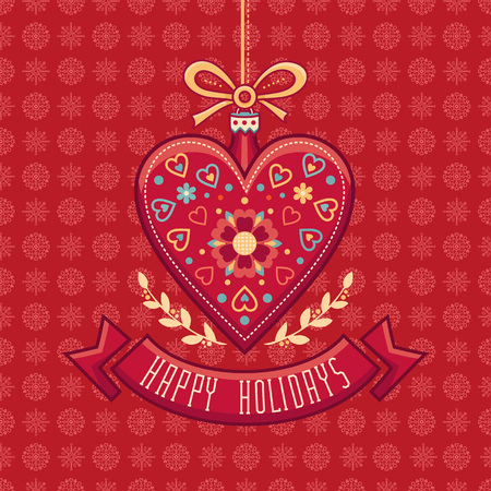 Elegant winter background. Christmas and New Year background. Winter holiday background.のイラスト素材