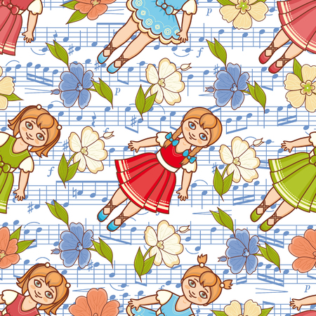 Baby toy seamless pattern. Design element for postcard, banner, flyer, poster or print.のイラスト素材