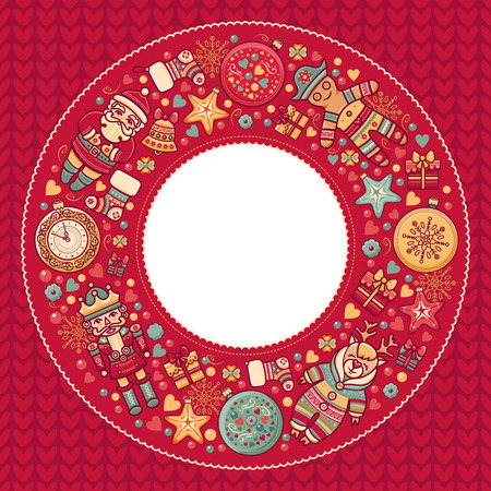 Merry Christmas. Abstract background. Holiday ornament. Season decoration. New year template. Festive texture. Winter decorate. Best for greeting card, invitation, wrapping paper.のイラスト素材