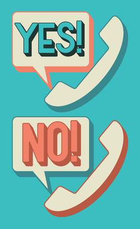 Phone icon with bubble speech. Vector design.のイラスト素材