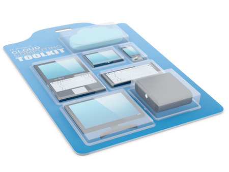 Cloud Computing Toolkit In Hanging Box - 3D Render
Note: All Devices design and all screen interface graphics in this series are designed by the contributor himself.の写真素材
