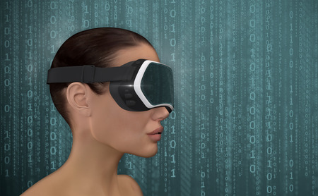 Virtual Reality Concept.の写真素材