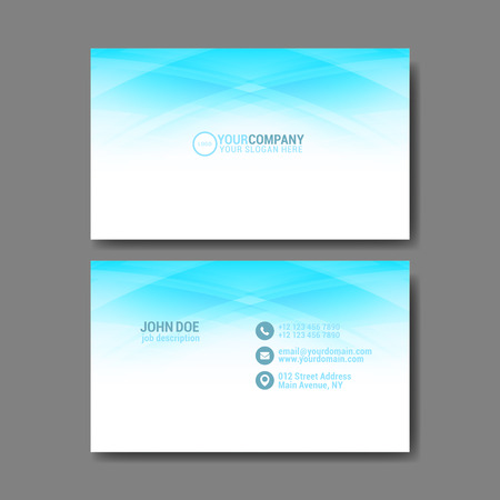 Business card design template.のイラスト素材