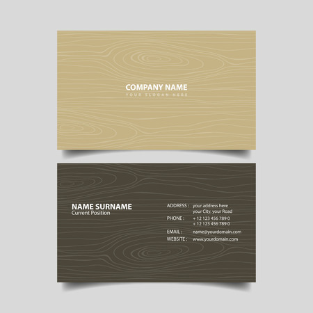 Business card design template.のイラスト素材