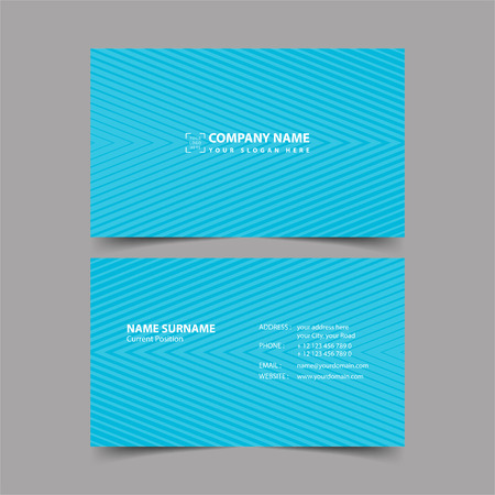 Business card design template.のイラスト素材