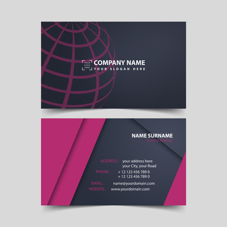 Business card design template.のイラスト素材