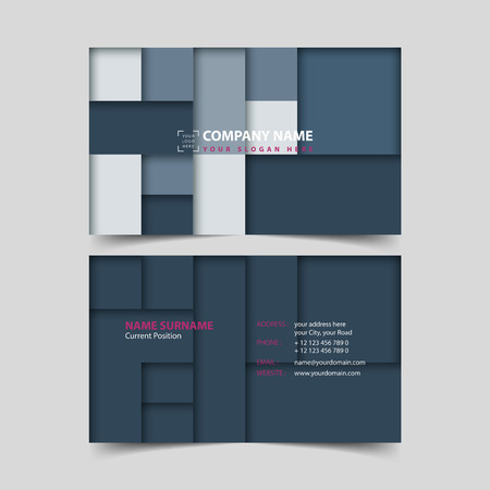 Business card design template.のイラスト素材