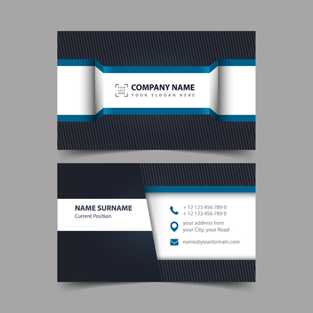 Business Card Design Template. のイラスト素材