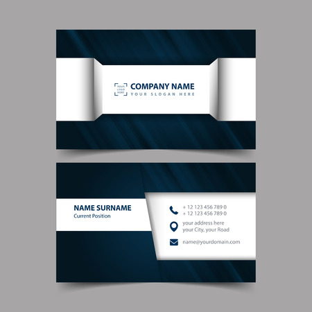 Business Card Design Template. のイラスト素材