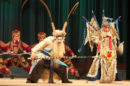 Wu Jinhua known opera drama, popular Jinhua area, because of the history of Jinhua Wuzhou named Su said, so far, more than 400 years of history, is the second largest opera Zhejiang Province, the national intangible cultural heritage. のeditorial素材