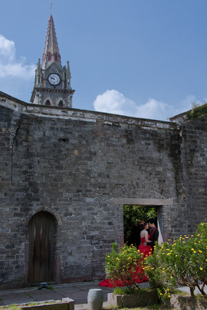 Ningbo Old Bund Catholic Churchのeditorial素材