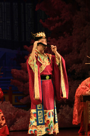 Traditional performance on the stageのeditorial素材