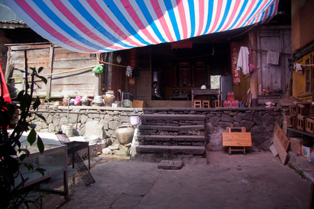 Buildings at Heshun town, Tengchong County, Yunnan Provinceのeditorial素材