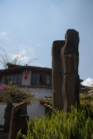 Yuquan Park is located in Tengchong County, West Yin Tong is one of the \\\\ \\\ &quot;second scene \\\\\\\&quot; ancient vault. Akin Tao Yuanming \\\\ \\のeditorial素材