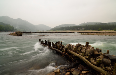 Nanxi River scenic landscape. の写真素材
