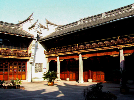 Ningbo Tianyi ancient townのeditorial素材