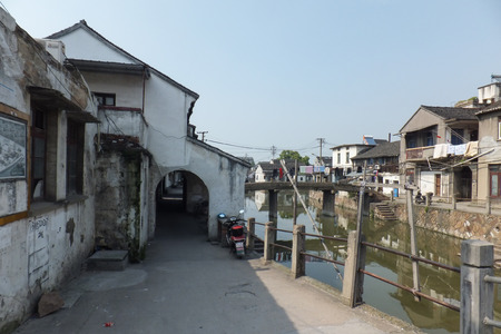 Jiangnan Town Shuanglinのeditorial素材