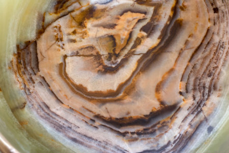 Natural stone close-up. Green onyx background.の写真素材