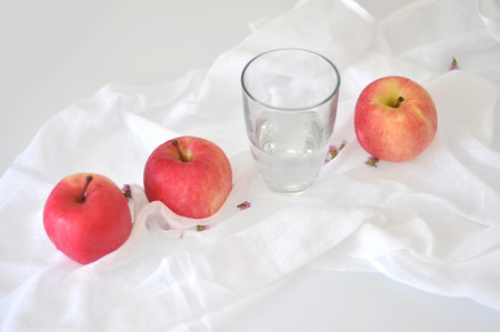 still life of appleの写真素材