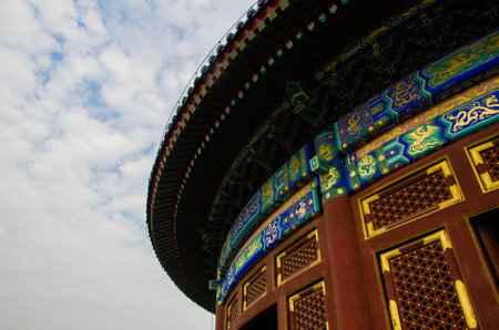 The Temple of heaven in Beijingのeditorial素材
