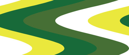 abstract background with green and yellow stripes. Vector illustration for your design