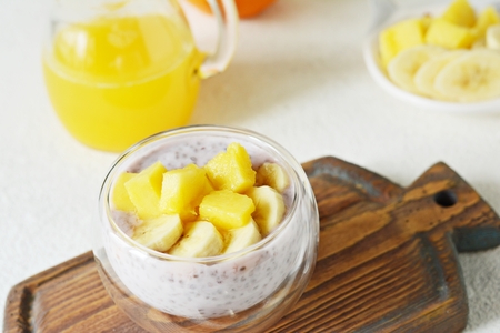 In the Same Series: Fresh vegetarian sweet organic dessert.の写真素材