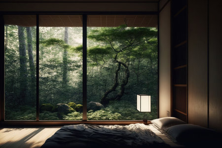 Eco-friendly living is a lifestyle that prioritizes sustainability and the environment. One way to incorporate this lifestyle into your home is by creating a room with natural light and sustainable furnishings.の写真素材
