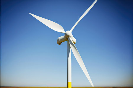 Our wind turbine facility offers a unique opportunity to witness the power of renewable energy up close. Get a firsthand look at the towering structures that harness the natural energy of the wind and convert it into electricity.の写真素材
