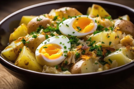 a classic Portuguese dish called Bacalhau Ã  BrÃ¡s, a flavorful and satisfying dish made with...