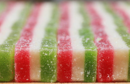 Colorful fruit marmalade.の写真素材