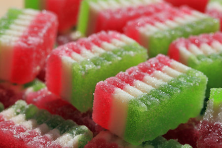 Colorful fruit marmalade.の写真素材