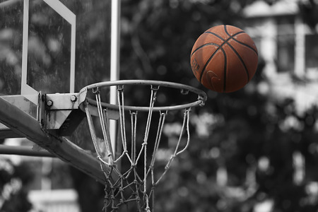 Juvenile basketball dreamのeditorial素材