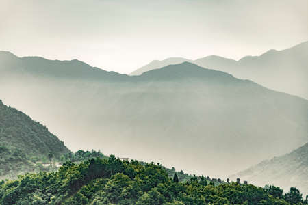 Qinling mountain scenery